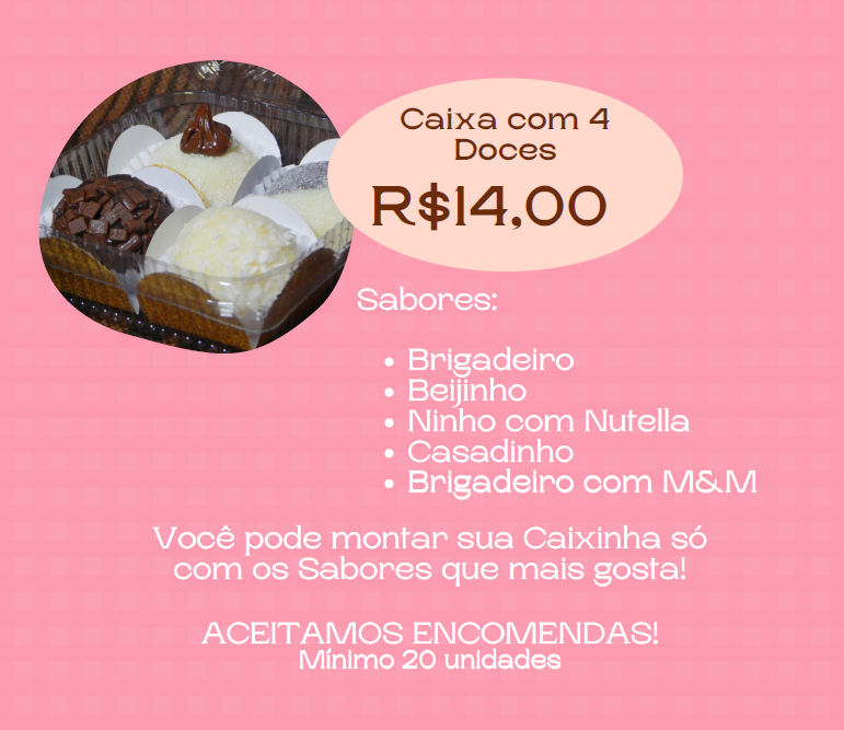 Doces Gourmet Encantos de Manu